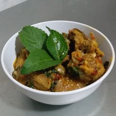 A picture of Goat Meat Peppersoup.