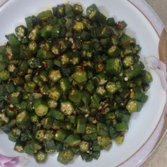 Easy Bhindi recipe A picture of Easy Bhindi recipe.