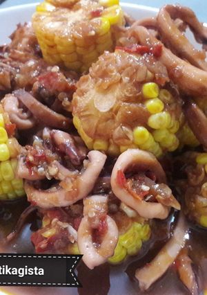 Foto resep Cumi Saos Padang Mix Sambal Bangkok