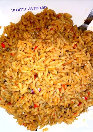 A picture of Plain jollop rice.