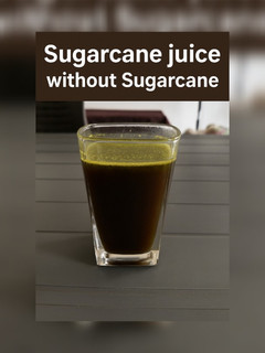A picture of Sugarcane juice without Sugarcane.