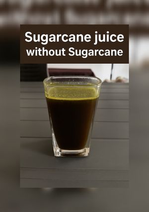 A picture of Sugarcane juice without Sugarcane.