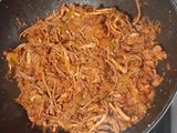 Tinga de res, puerco y chorizo