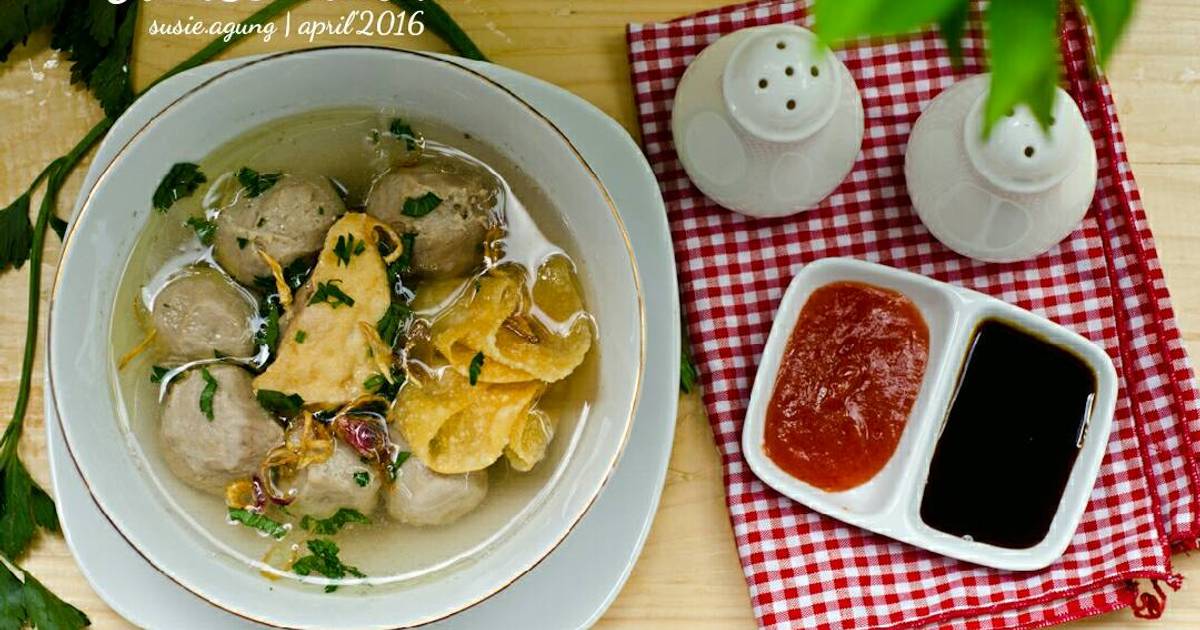 Resep Bakso Kuah Oleh Susi Agung Cookpad