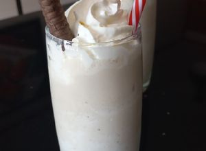 Una foto de MilkShake de Plátano