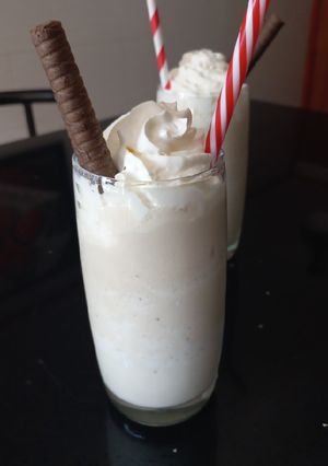 Una foto de MilkShake de Plátano