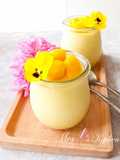 Super Easy Summer Dessert: Mango Yogurt Pudding