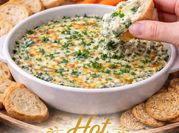 A picture of cracker dip