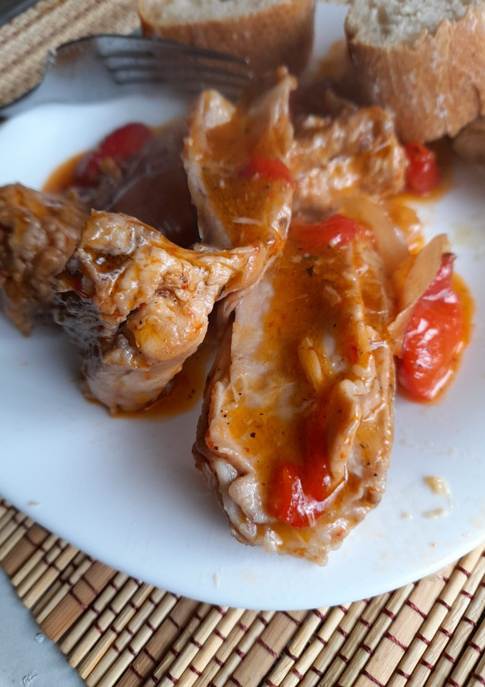 Una foto de Conejo en salsa