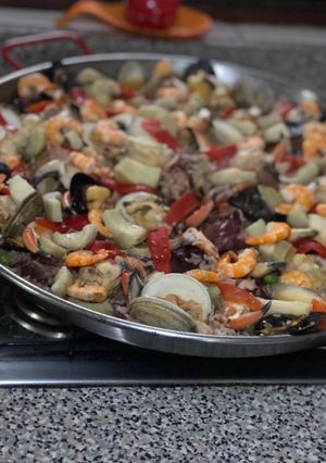 Una foto de Paella 🥘 Receta familiar 🇪🇸