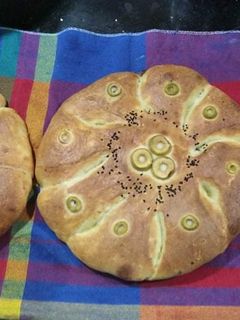 صورة لوصفة خبز زيتون