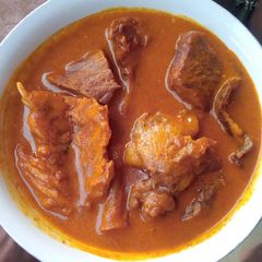 A picture of How to make ogbono soup.