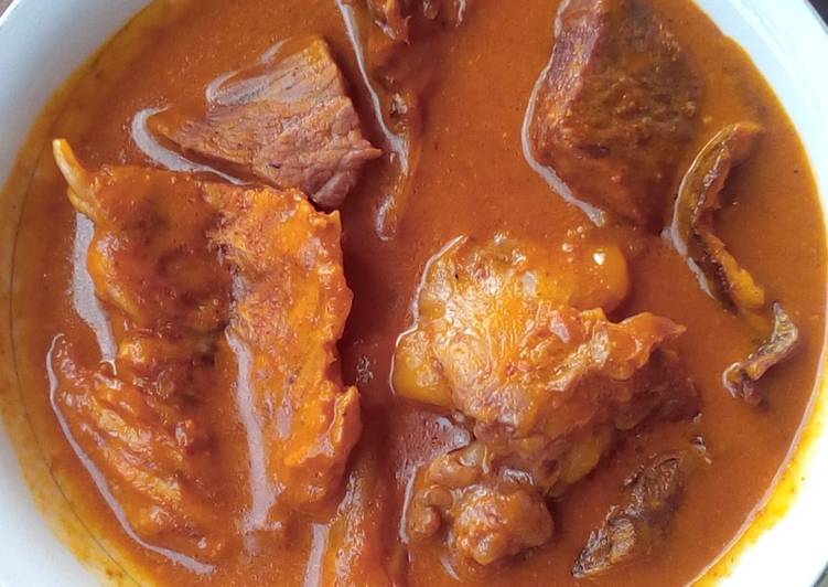 Recipe of How to make ogbono soup in 17 Minutes for Beginners