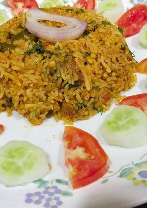 तवा पुलाव (Tawa pulav recipe in hindi) रेसिपी मुख्य फोटो