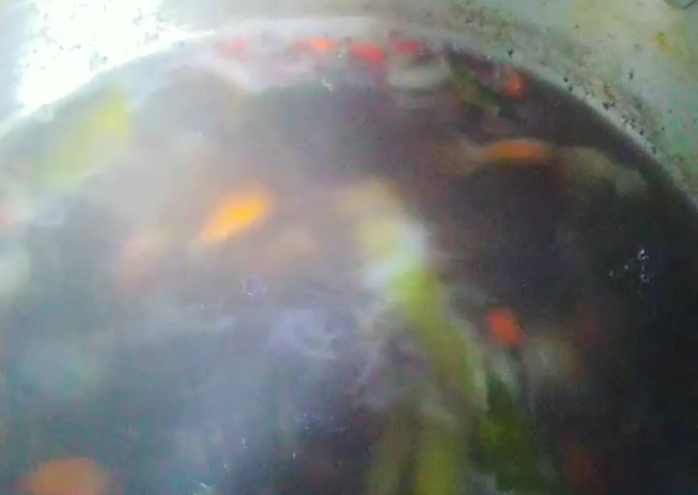 Sup ikan hitam segar