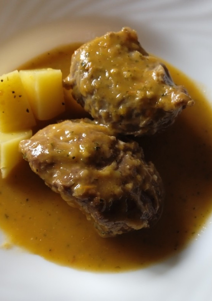 Una foto de Carrilleras en salsa