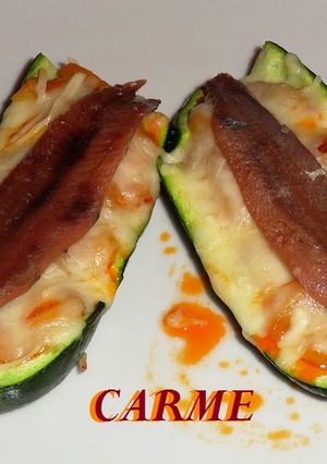 Foto principal de Calabacín relleno agridulce