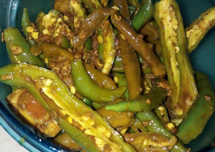 Simple Way to Prepare Ultimate Green chilli pickle