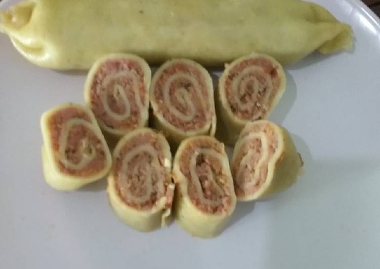 Resep masakan Eggroll kedai QueenTa | Bahan Membuat Eggroll kedai QueenTa Yang Bisa Manjain Lidah