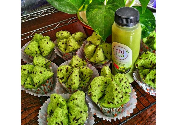 Resep &#34;Bolu Kukus GreenTea&#34;  (Dengan Tips&amp;Trik) Anti Gagal