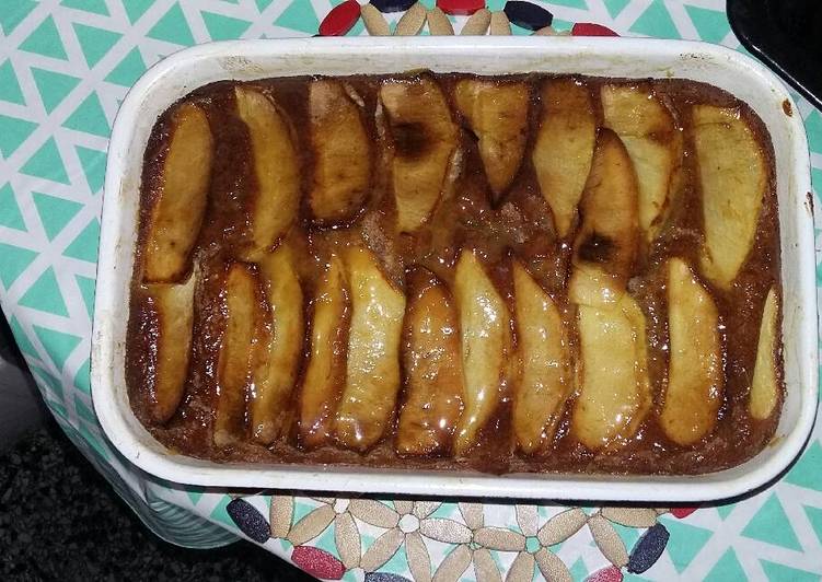 Bizcocho integral de manzana y canela