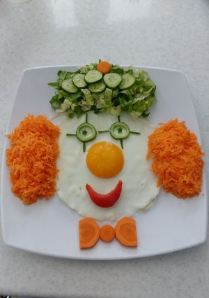 عکسی از دستور تزیین تخم مرغ