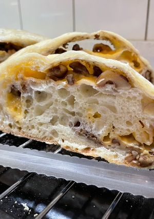 核桃乳酪麵包～免烤歐式麵包 的食譜成品照片