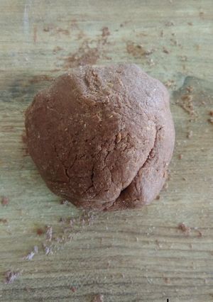Une photo de Pâte sucrée au cacao..