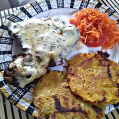 Una foto de Churrasco gratinado