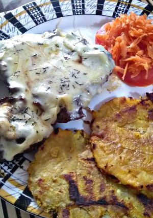 Una foto de Churrasco gratinado