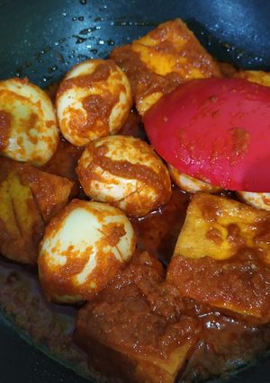 Foto resep 42. Balado telur tahu simpel
