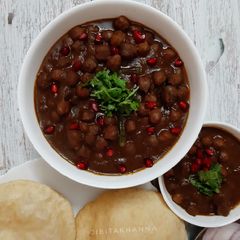 A picture of Pindi Chole.