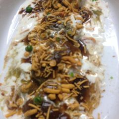 A picture of Bread dahi Bare.