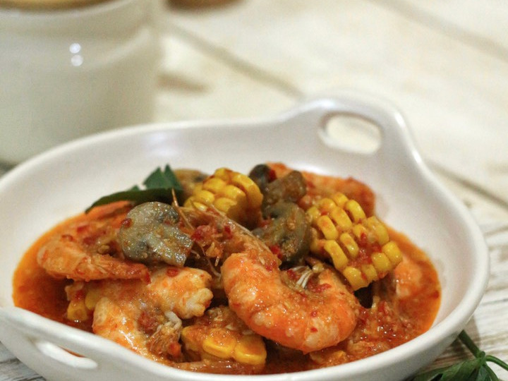 Resep Udang Saus Padang Anti Gagal