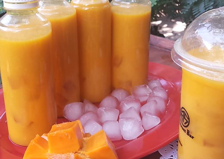 Resep Mix Jelly &amp; Juice Mangga yang Menggugah Selera