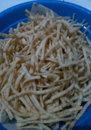 Foto resep Sistik bawang renyah tanpa telur