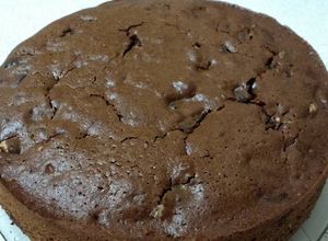 Una foto de Torta de chocolate y galletas toddy