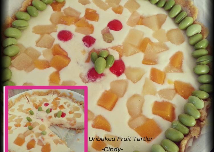 Bagaimana Membuat Easy Unbaked Fruit Tartler Anti Gagal