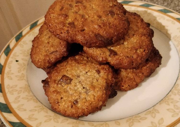 Recipe of Ultimate Tahini chocolate chip cookies