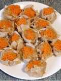 Shrimp and Chicken with mushroom Shu Mai