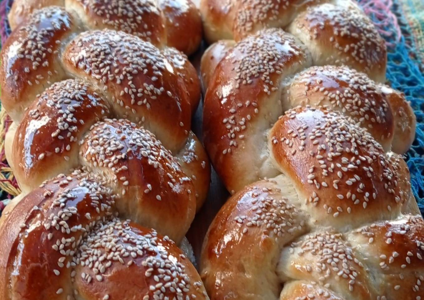 Pan trenzado o Pan Jalá