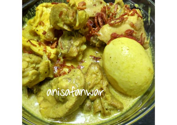 Opor Ayam Telor Tahu