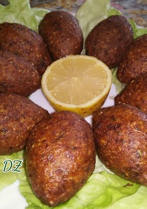 صورة لوصفة كبة دجاج مقلية (بلمسة جزائرية)