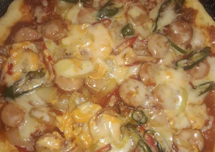 Pizza teflon sederhana