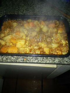 Una foto de Guiso de fideos caracol