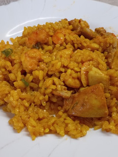 Una foto de Paella sencilla