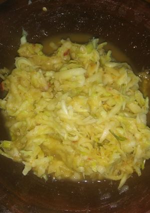 Foto resep Rujak serut mangga muda