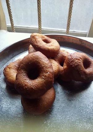 A picture of Yummy doughnuts.