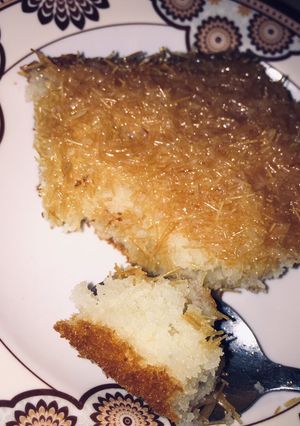 صورة لوصفة كيكة بالشعيرية الباكستانية 🤩❤️