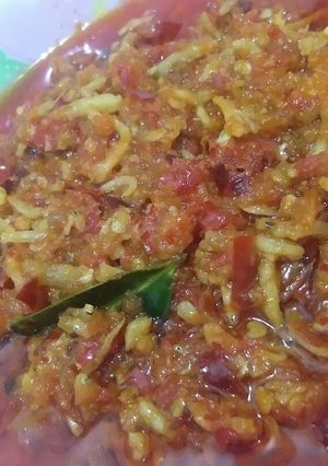 Foto resep Sambel teri medan seuhah